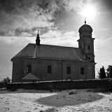 Sněžení za svitu slunce (13. 2. 2021)