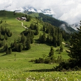 Alpy - krajina v oblasti Gosau