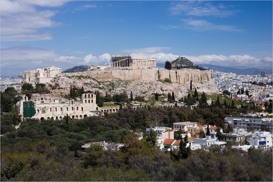 Akropole z Filopappova pahorku