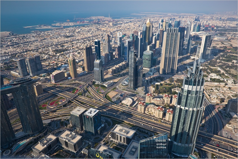 Vyhl�dka z Burj Khalifa