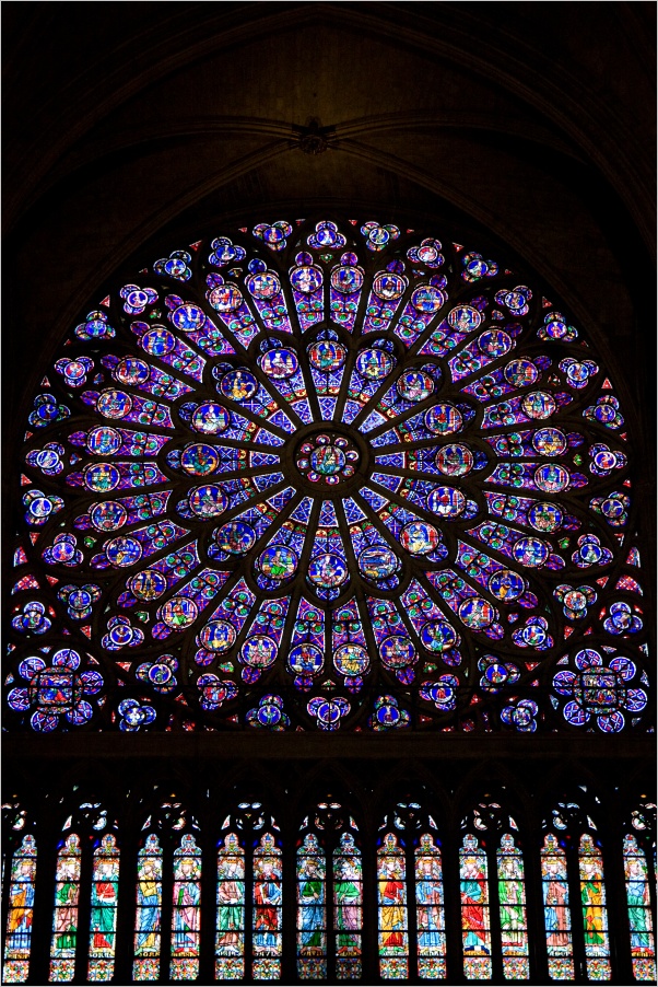 Notre-Dame - rozeta