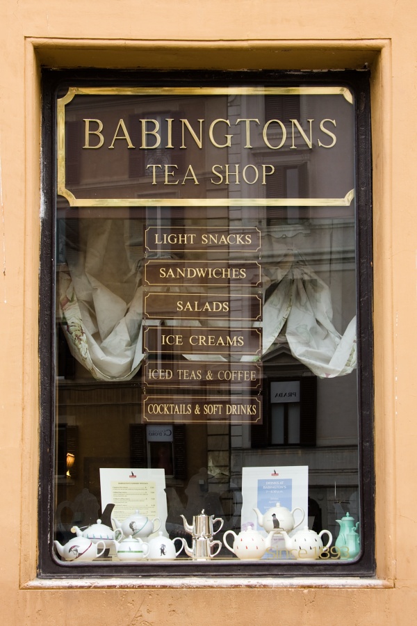 Babington�s Tea Shop